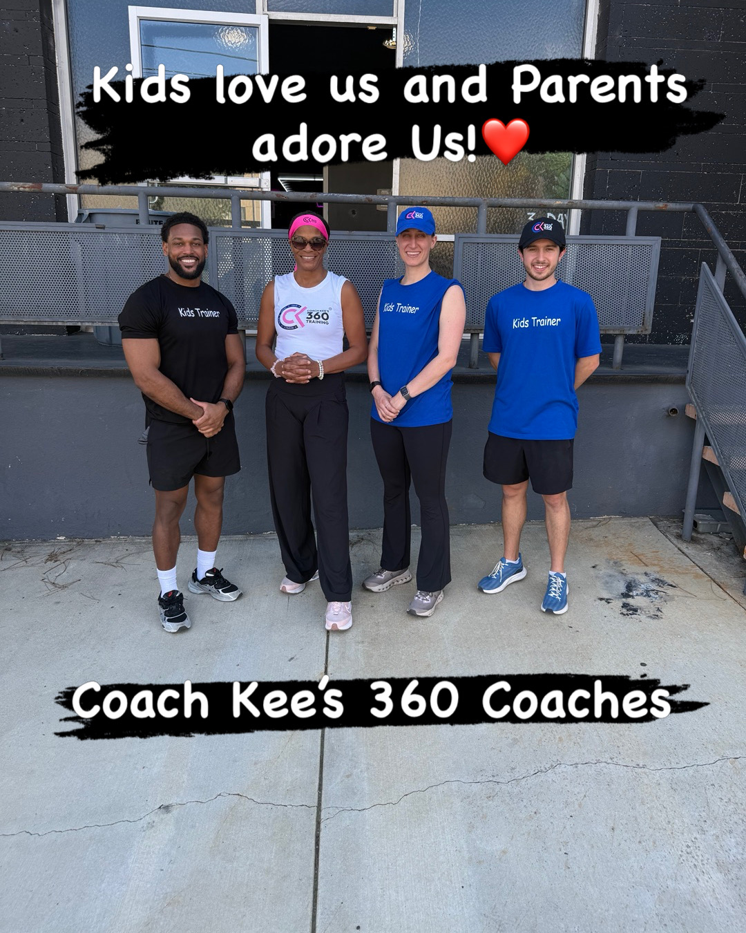 Coach Kee's coaching team